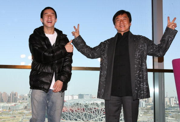 jaycee-chan Jackie and Jaycee Chan