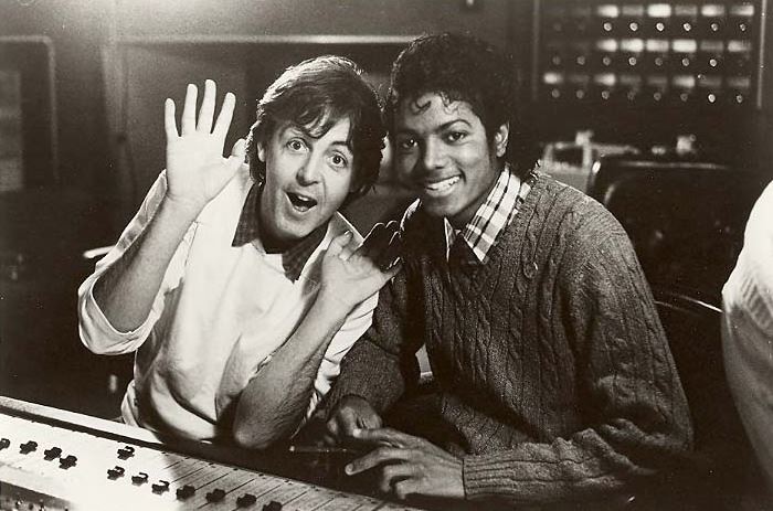 McCartney and Michael Jackson