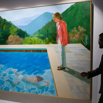 Billionaire Joe Lewis Sells Hockney Painting For Record $90.3 Million