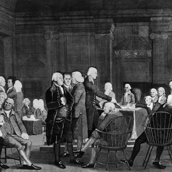 Guy Spends $4 On Flea Market Picture Frame, Finds Copy Of The Declaration Of Independence, Becomes Millionaire.