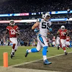 Luke Kuechly Is Taking Endorsment Of A Product To The Next Level