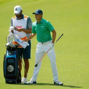 Jordan Spieth's Caddie Is Having A Very Good Year!