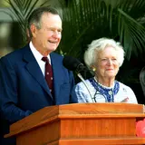 George H.W. Bush and Barbara Bush
