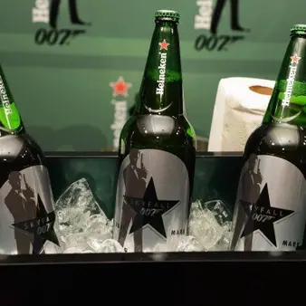 Heineken Pays $45M For James Bond's Endorsement