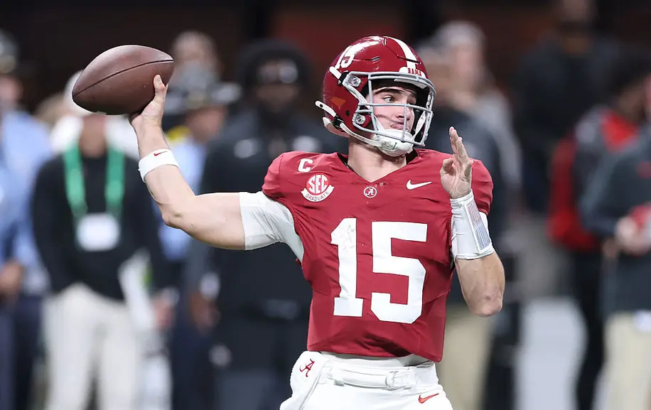 Alabama Quarterback Ty Simpson Is Being Offered $6.5 Million In NIL Money To STAY In College (And Not Enter The NFL Draft)