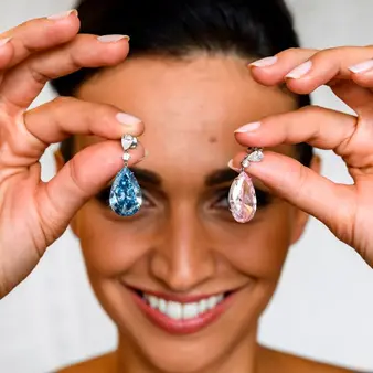 Diamond Earrings Sell For More Than $50M, Become Most Expensive Ever Sold At Auction