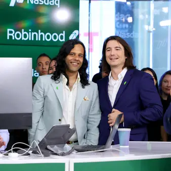 Robinhood Co-Founders Are No Longer Billionaires After 80% Stock Drop