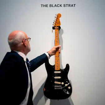 David Gilmour Of Pink Floyd Just Sold His "Black Strat" Guitar For A Record $3.975 Million