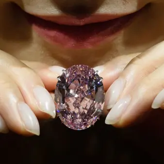 The Pink Star, World's Most Expensive Cut Diamond, Going Up For Auction