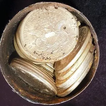 California Hikers Spot A Rusty Old Metal Can Sticking Out Of The Ground… Today They Are Retired.