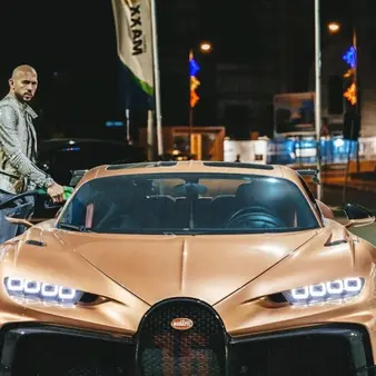 Authorities Move To Seize Andrew Tate's $3 Million Bugatti … The Same One He Used To Troll Greta Thunberg