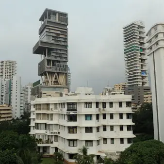 Inside Mukesh Ambani's $1 Billion Mumbai Mansion "Antilia": 27 Stories. 600 Staff. One Family.