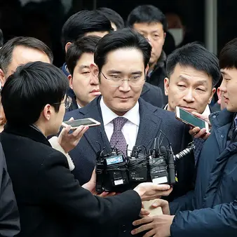 Samsung Heir Arrested On Corruption Charges
