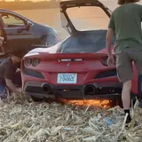 YouTuber Who Destroyed $400,000 Ferrari for Views Arrested for Tax Evasion Tied to the Car's Montana Registration (Which Was Revealed On The Video)