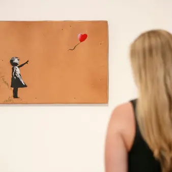 Banksy Destroyed One Of His Paintings The Moment After It Sold For $1.4 Million – In The Most Hilarious Way Possible