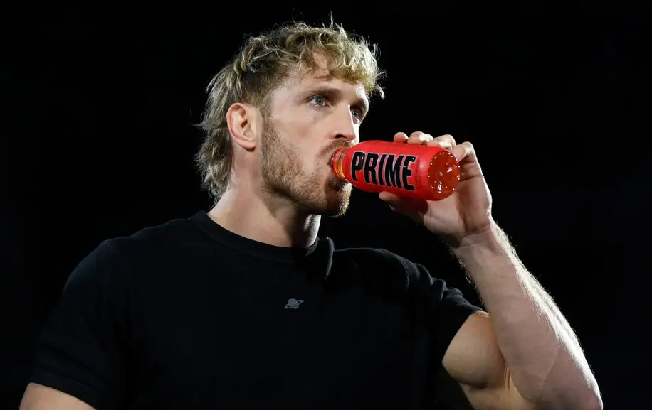 Logan Paul's Prime Energy Drink Sales Have Reportedly Plunged 75% Since 2023