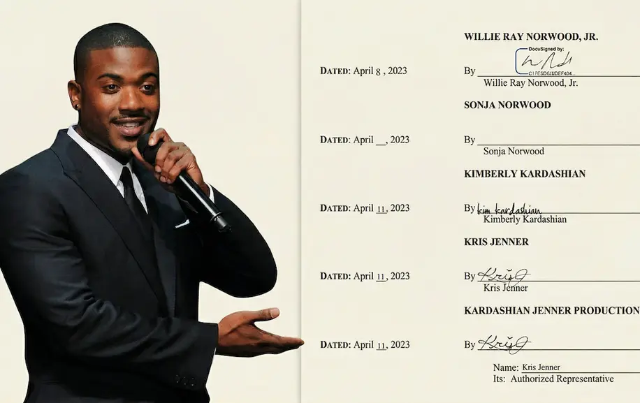 Leaked Confidentiality Agreement Shows Kim Kardashian Paid Ray J Millions To Stay Silent About A $100 Million Sex Tape