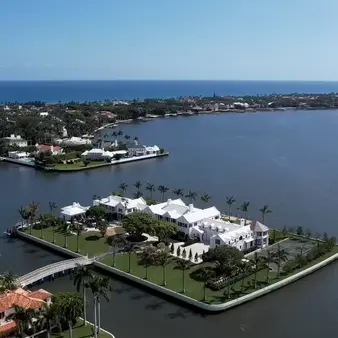 A Home On A Private Island In Palm Beach Seeks $218 MILLION