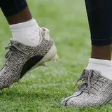 NFL Player Makes Up Bogus Foundation To Wear Yeezy Cleats