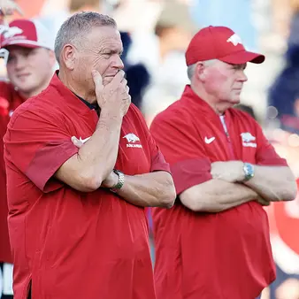 New Arkansas Coach Bobby Petrino Just Fired Three Assistants—And The School Still Owes $7.8 Million To The Man He Replaced
