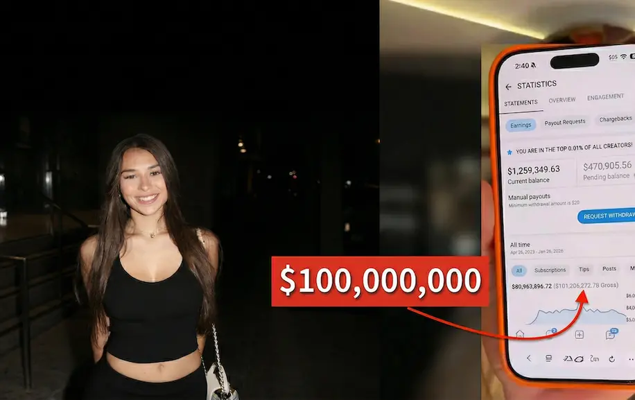 Sophie Rain Went From Food Stamps, To Fired Waitress, To Making Over $100 Million Off OnlyFans… Is She The Highest Paid OnlyFans Creator?