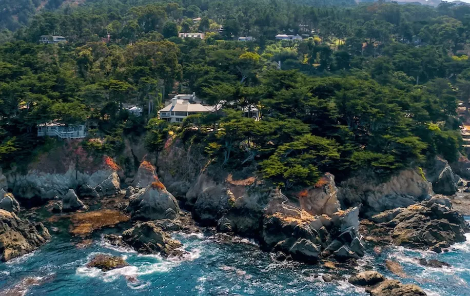 Carmel Mansion Made Famous From "Basic Instinct" & "Big Little Lies" Listed For $91 Million