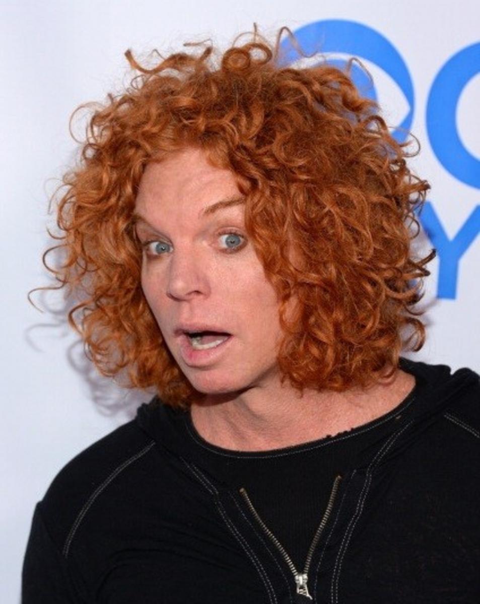 The 59-year old son of father (?) and mother(?) Carrot Top in 2024 photo. Carrot Top earned a  million dollar salary - leaving the net worth at  million in 2024