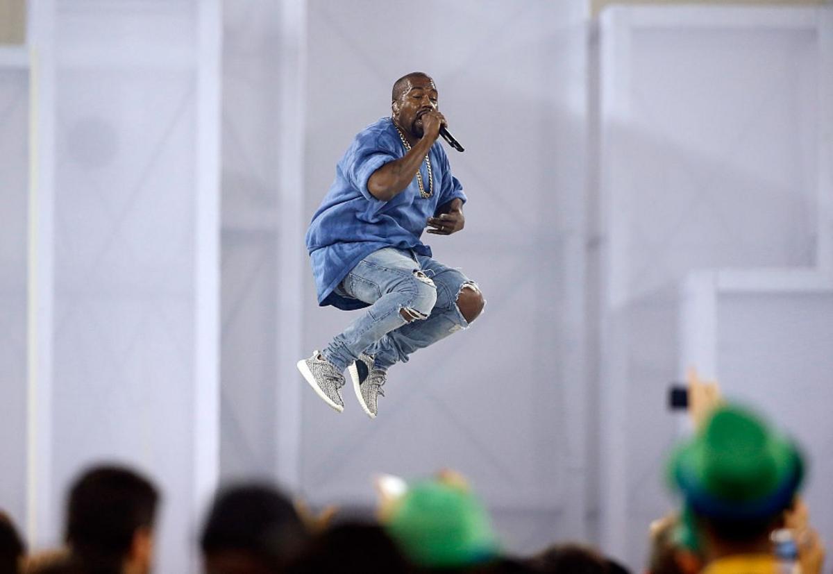Kanye West Says The Yeezy Jumped Over 