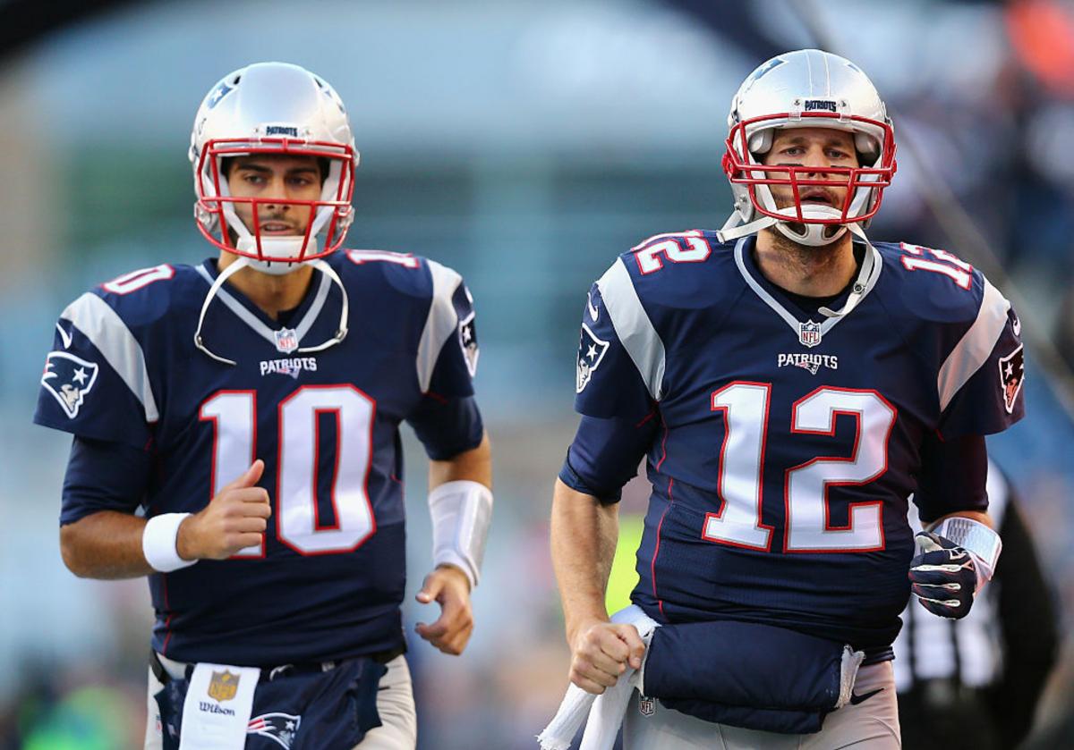 49ers acquire QB Jimmy Garoppolo, backup to Tom Brady in New England