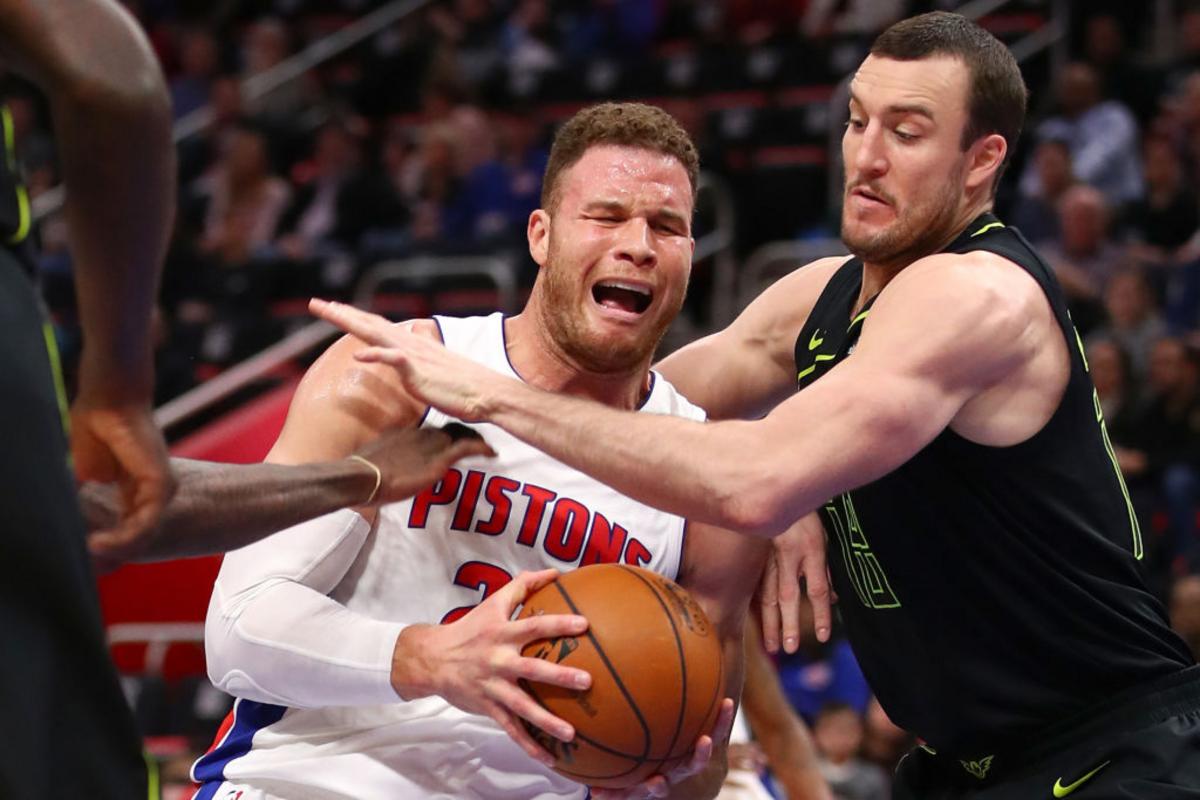 Clipper teammates and leaders Chris Paul and Blake Griffin in