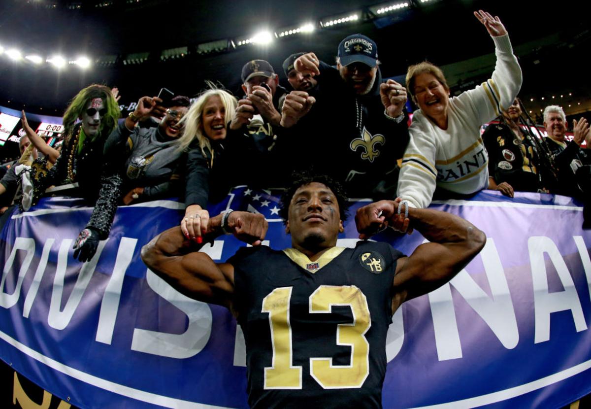 Michael Thomas makes Saints history and creeps closer to catch record