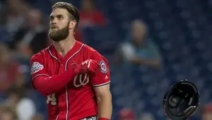 Thumbnail for Bryce Harper Signs The Most Expensive Contract In Major Pro Sports History