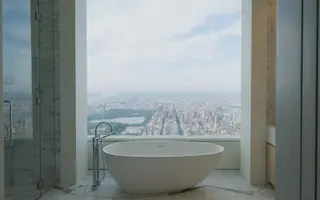 Step Inside The $170 Million New York City Penthouse That Just Hit The Market And Might Have The Best Bathtub View Ever