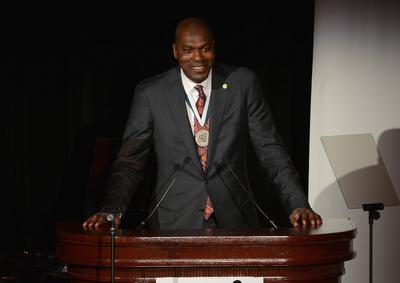 A photo from the article titled 'After Retiring From The NBA, Hakeem Olajuwon Launched An Incredibly Successful Real Estate Career'