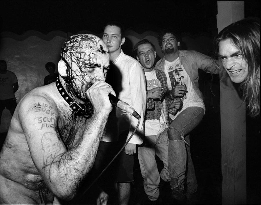 GG Allin in concert