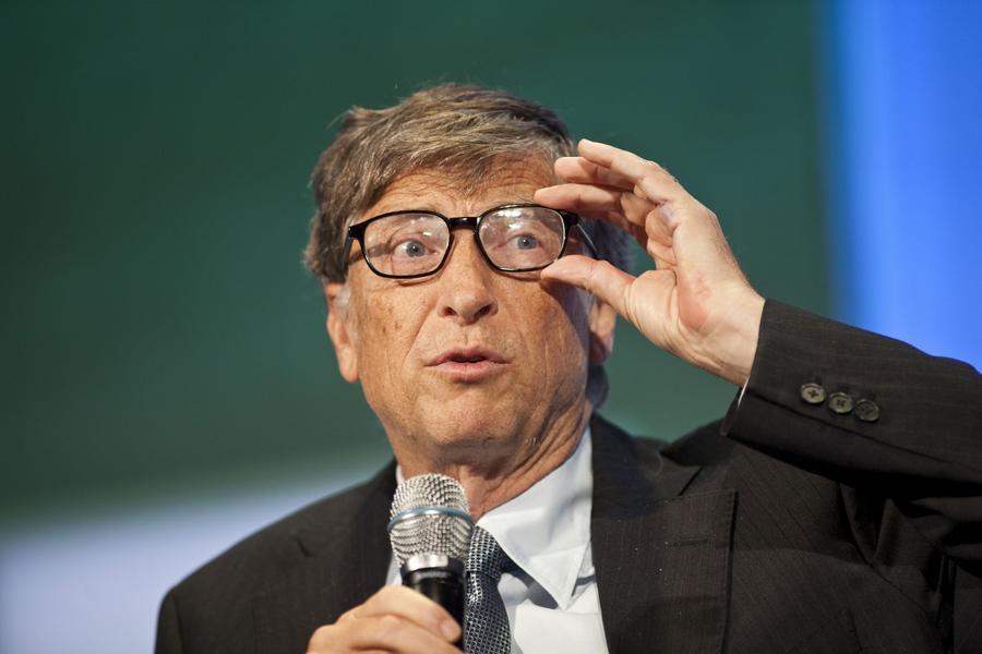 NEW YORK, NY - SEPTEMBER 24: Bill Gates, chairman and founder of Microsoft Corp., speaks during the Clinton Global Initiative (CGI) meeting on September 24, 2013 in New York City. Timed to coincide with the United Nations General Assembly, CGI brings together heads of state, CEOs, philanthropists and others to help find solutions to the world's major problems. (Photo by Ramin Talaie/Getty Images)