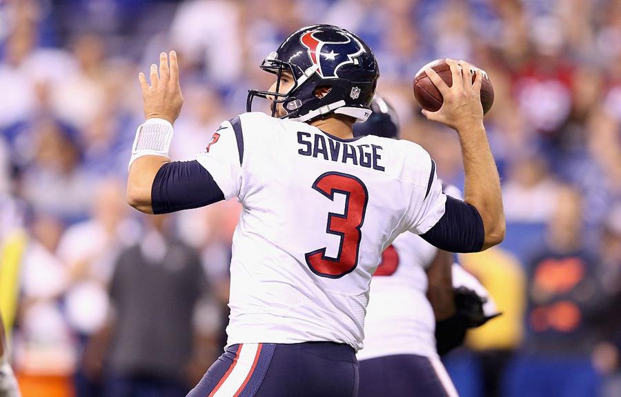 Osweiler benched for Savage as Texans beat Jags 21-20