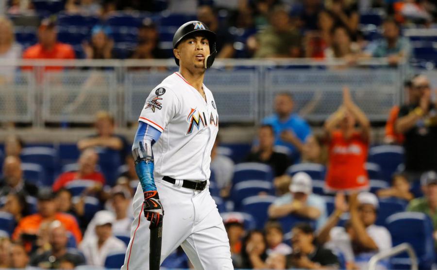 Marlins' Giancarlo Stanton lacks protection in batting order, will