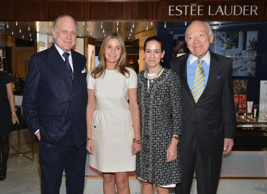 Press Photo Marriott Family-Executives; Estee Lauder Family