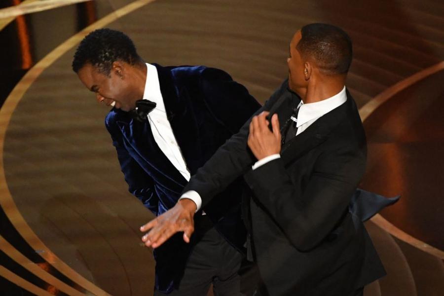 Chris Rock slapped by Will Smith