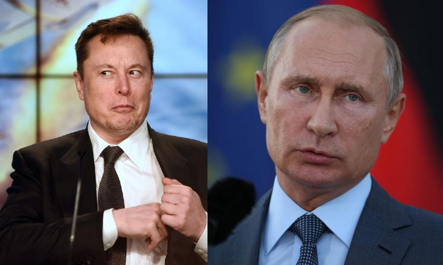 Elon Musk vs Vladimir Putin