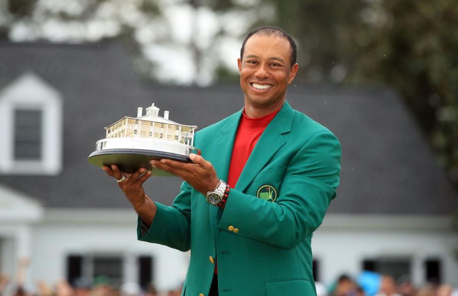 Tiger Woods was just part of the biggest group of celebrities to