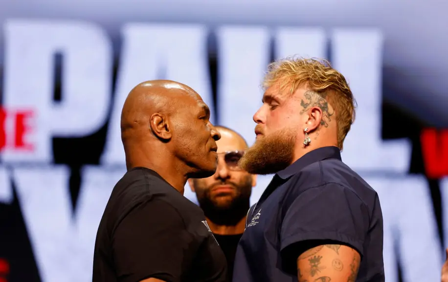 Jake Paul Says He's Betting Entire $40 Million Purse On Mike Tyson Fight