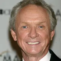 Mel Tillis op de set van een film