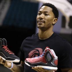 derrick rose shoe contract