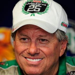 Foto van Brittany Force  & haar Vader  John Force