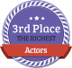 3rd Richest Actor
