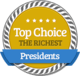 High Position of Wealth in Richest Presidents