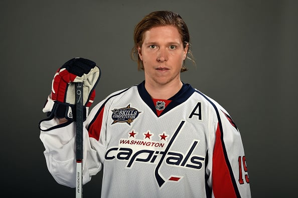 Nicklas Backstrom Hockey Player A Swedish For Washington Capitals