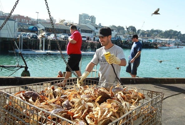 How much does a crab fisherman make?